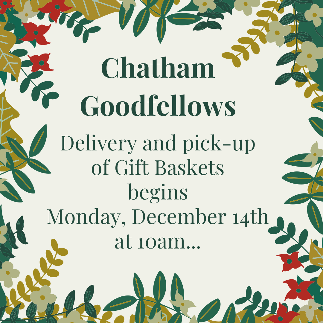 Featured image for “People who have applied for Chatham Goodfellows baskets can begin picking up Monday, December 14 at 10 am”