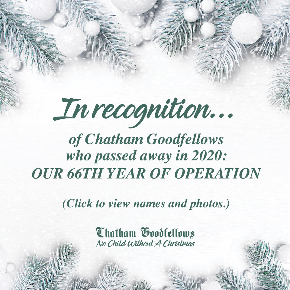 Featured image for “Chatham Goodfellows honours those who have passed this year after serving their community well.”